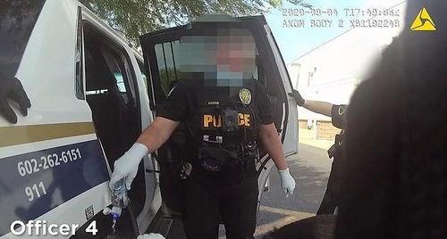 美国交警执法视频